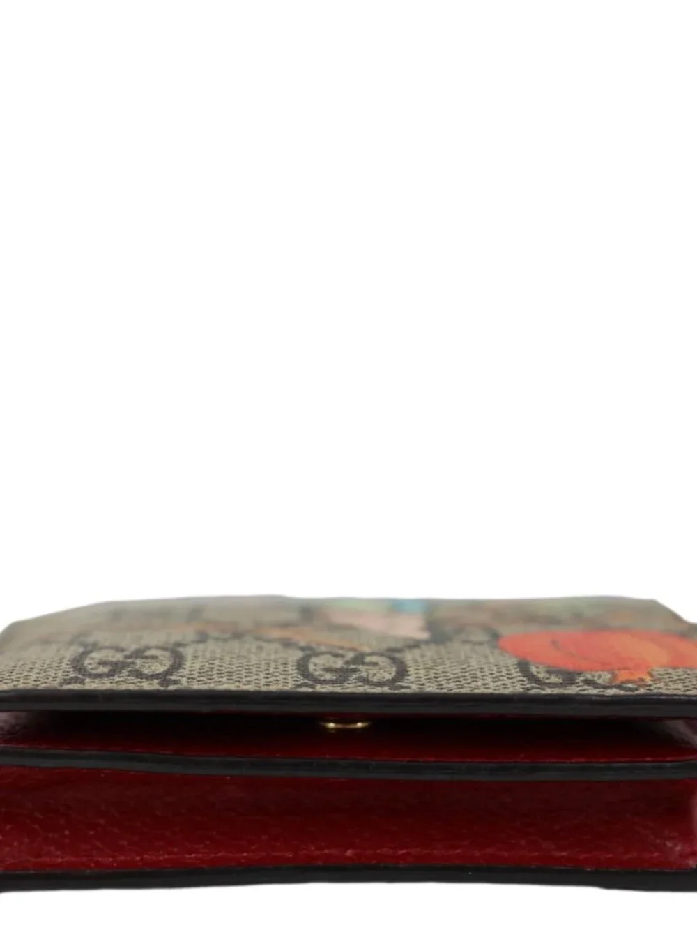 Gucci  Tian Print GG Supreme Canvas Wallet Beige 474570